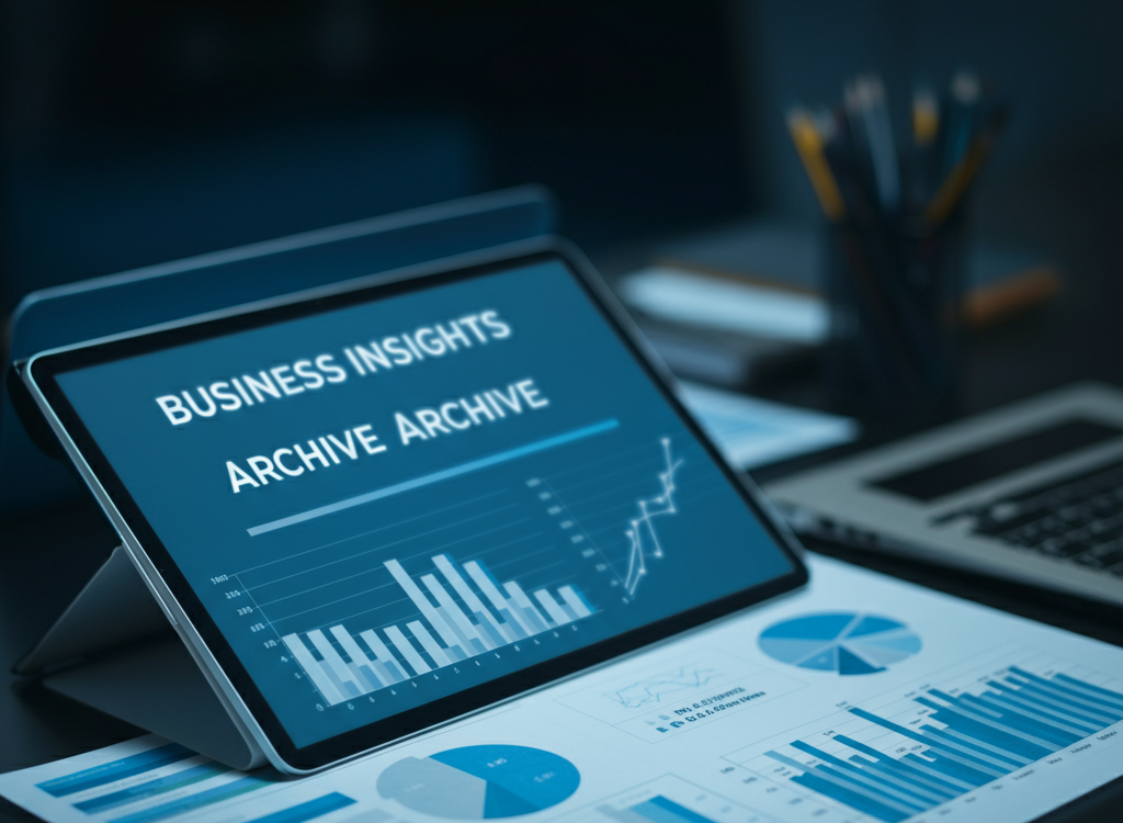 Professional feature image showcasing data charts and graphs for Tatasec Business Insights Archives.