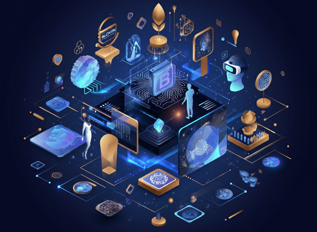 Futuristic technology and cultural innovation visual for Namiszovid.