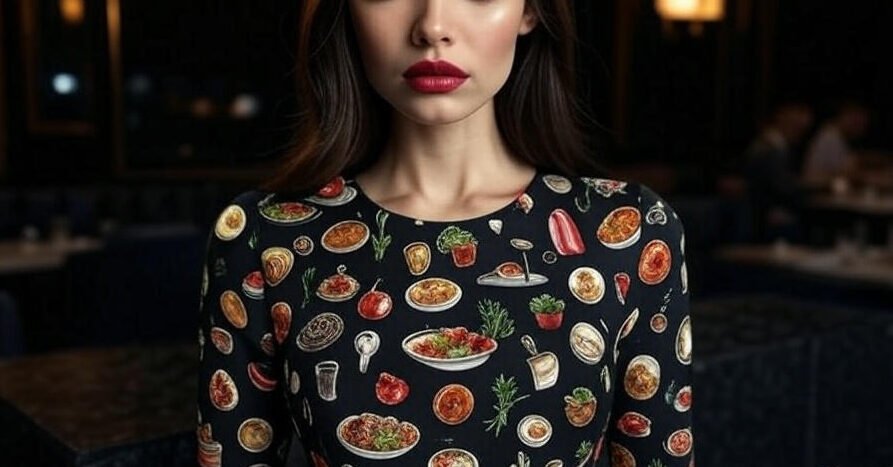 tasyyblack enigmatic trend in black fashion and food for 2025